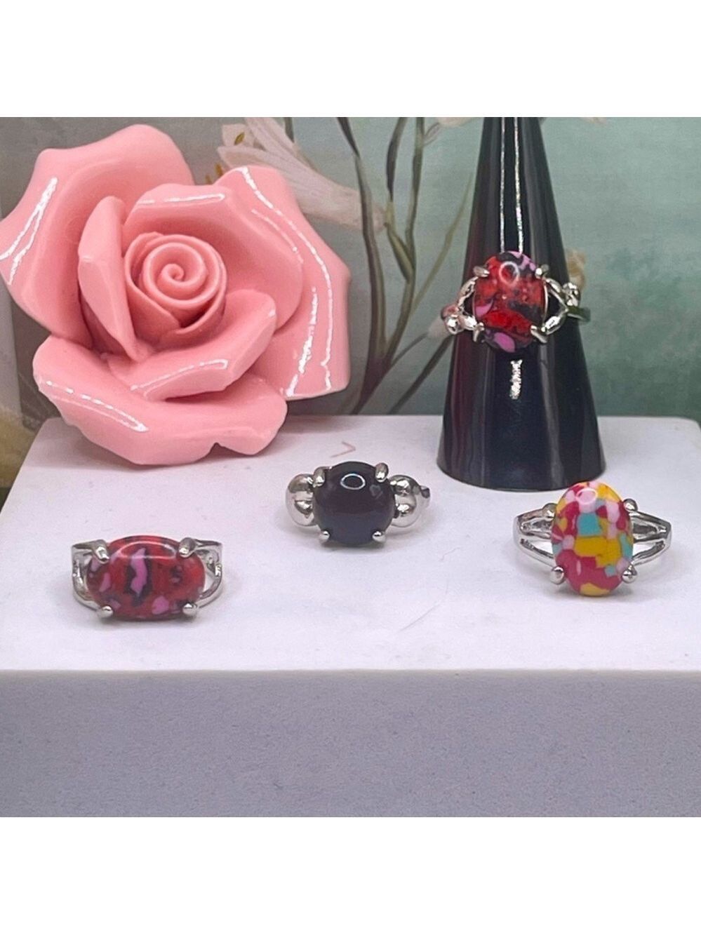 Colorful Bohemian Rings - Picture 4 of 4